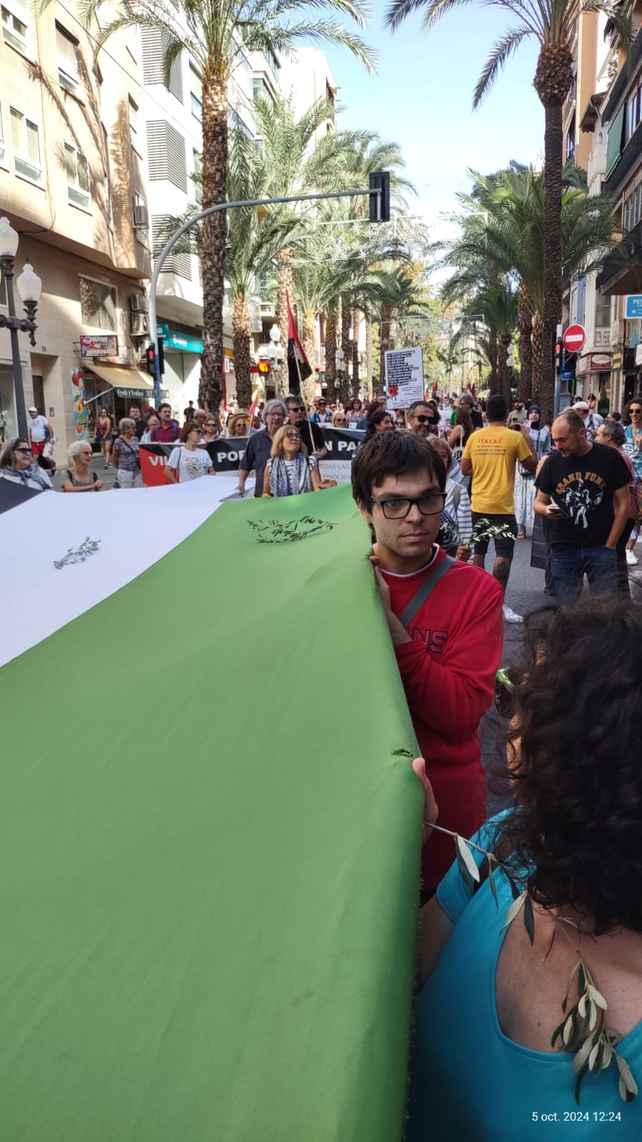 Manifestación en Alicante