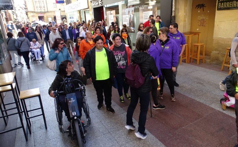Fadiso durante su Paseo Saludable en una edición pasada