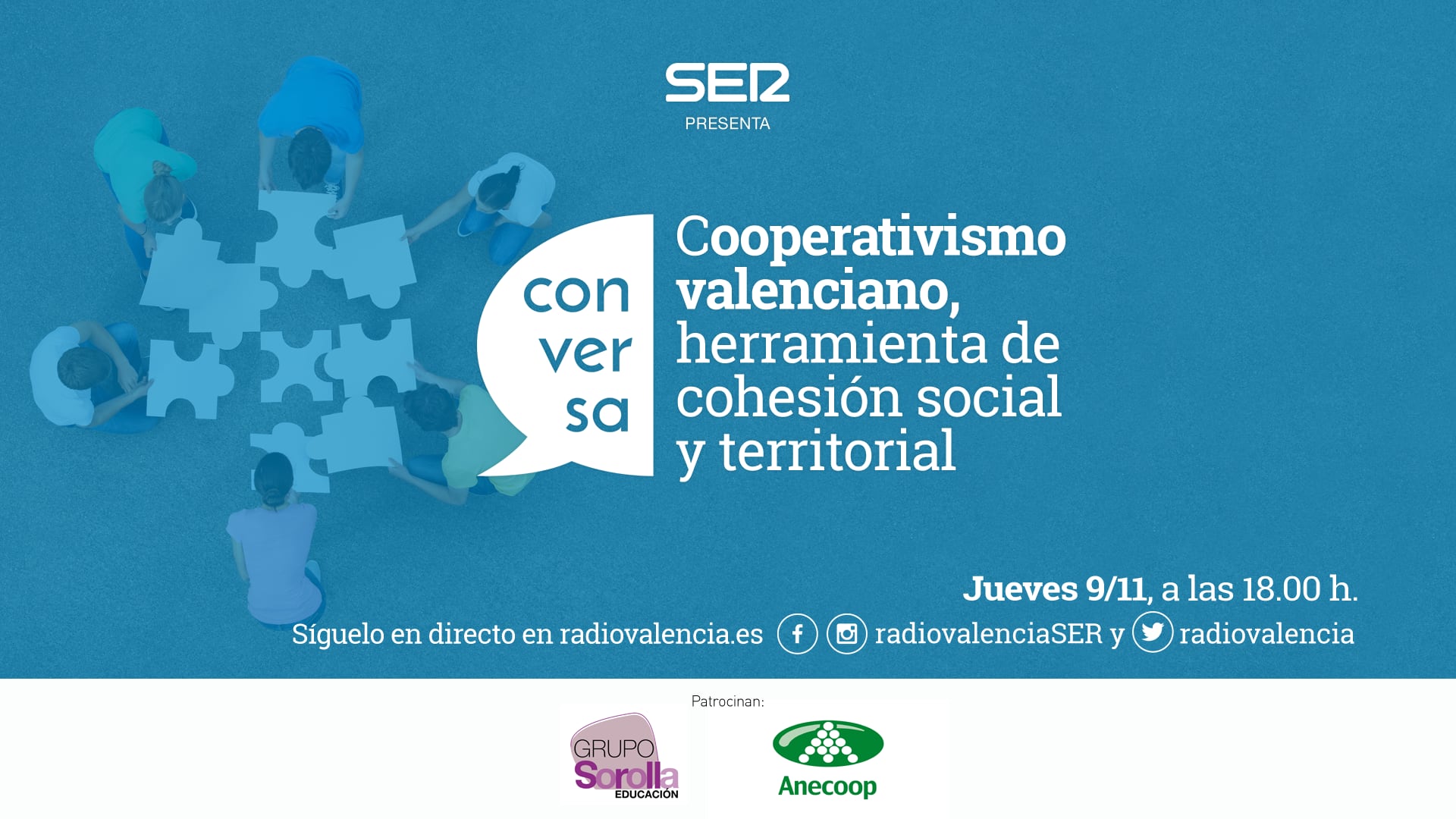 Conversa: Cooperativismo valenciano, herramienta de cohesión social y territorial