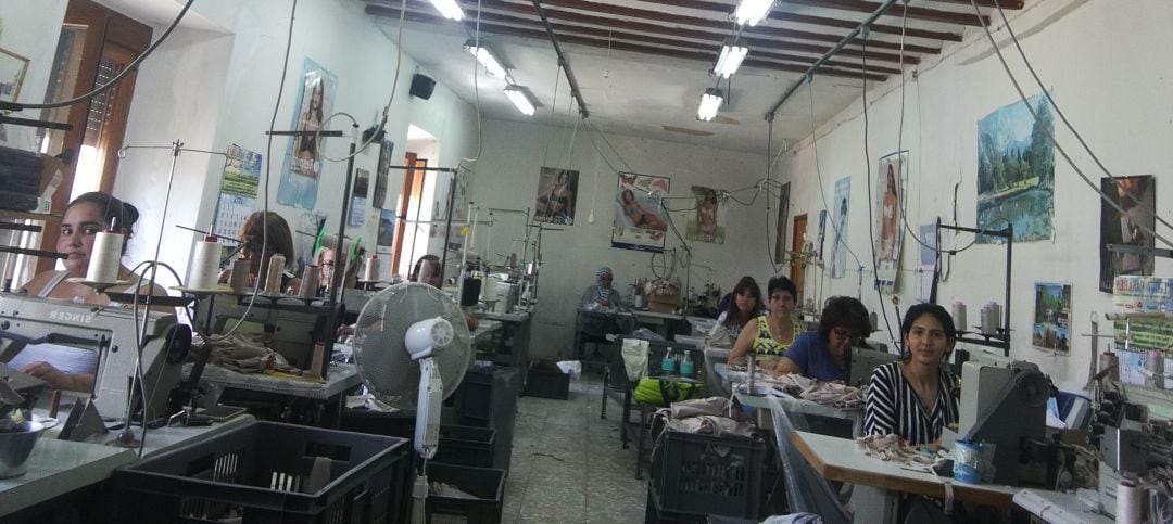 Curso de textil en Fuentes de Nava (Palencia)