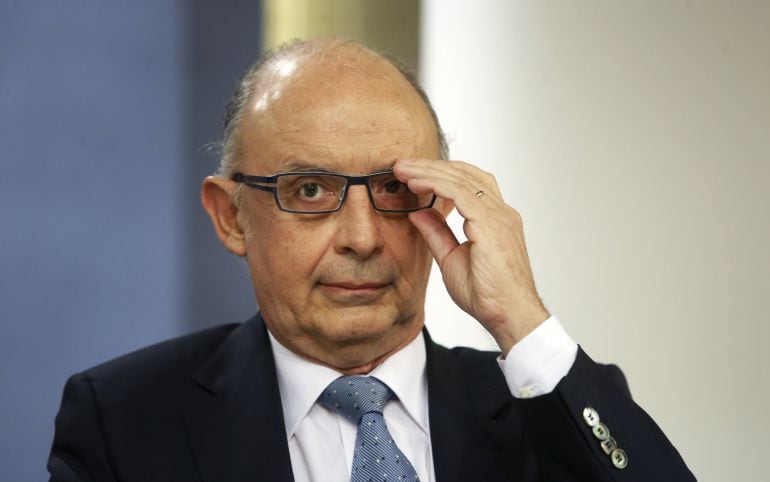 El ministro de Hacienda, Cristobal Montoro