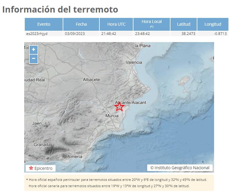 terremoto Crevillent