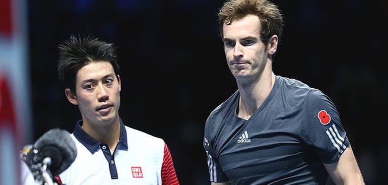 El japonés ha sido la gran sorpresa de la temporada mientras Murray no ha dado lo que se espera de él