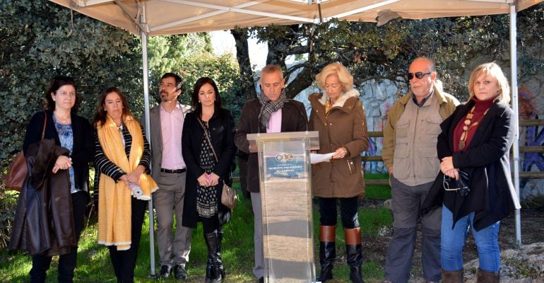 Inauguración del yacimiento arqueológico de La Cabilda de Hoyo de Manzanares