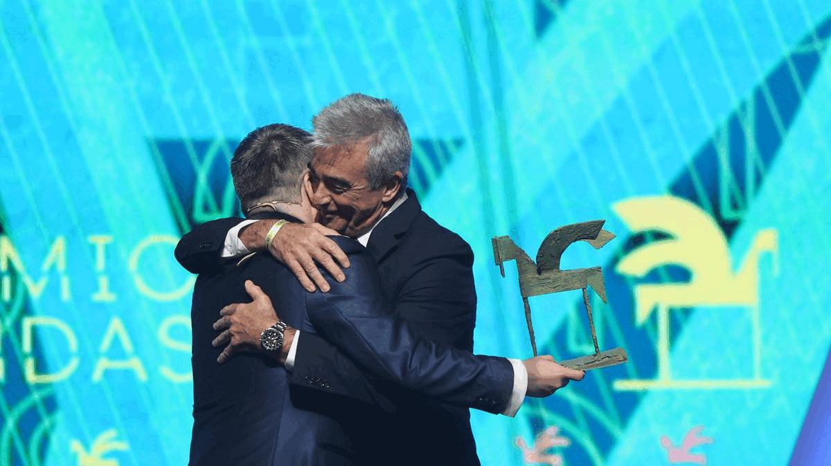 Momentos especiales de la gala de los premios Ondas 2022.