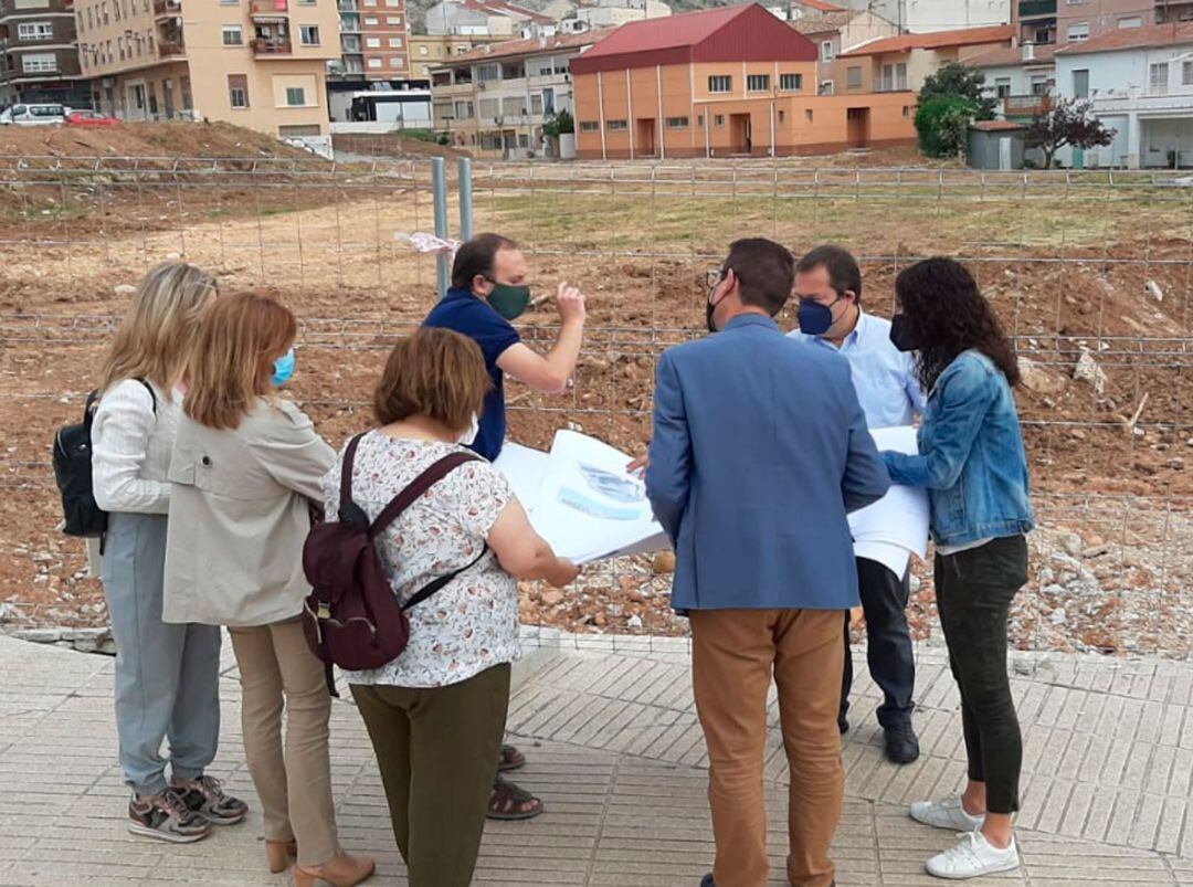 Visita a las obras del que será el nuevo colegio Sant Joan Bosco