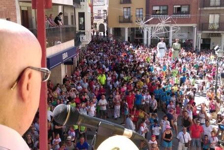 Imagen de José María Barruso, director de la Banda Municipal de Música durante 30 años, encargado de lanzar el chupinazo 2018