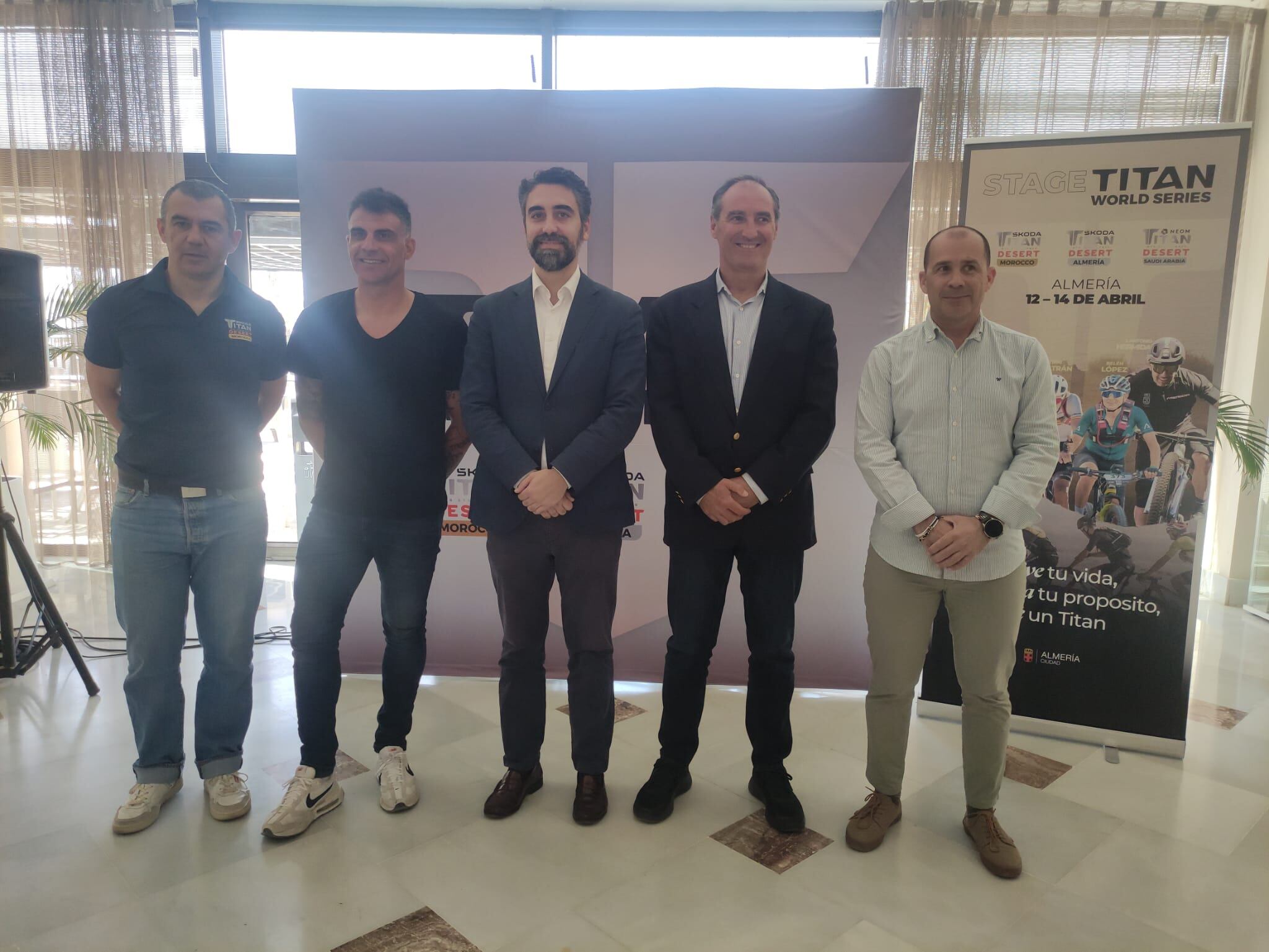 Presentación del primer Almería Stage Titan World Series.