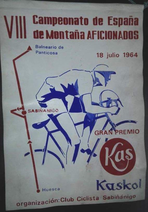 Sabiñánigo lleva muchos años organizando pruebas ciclistas