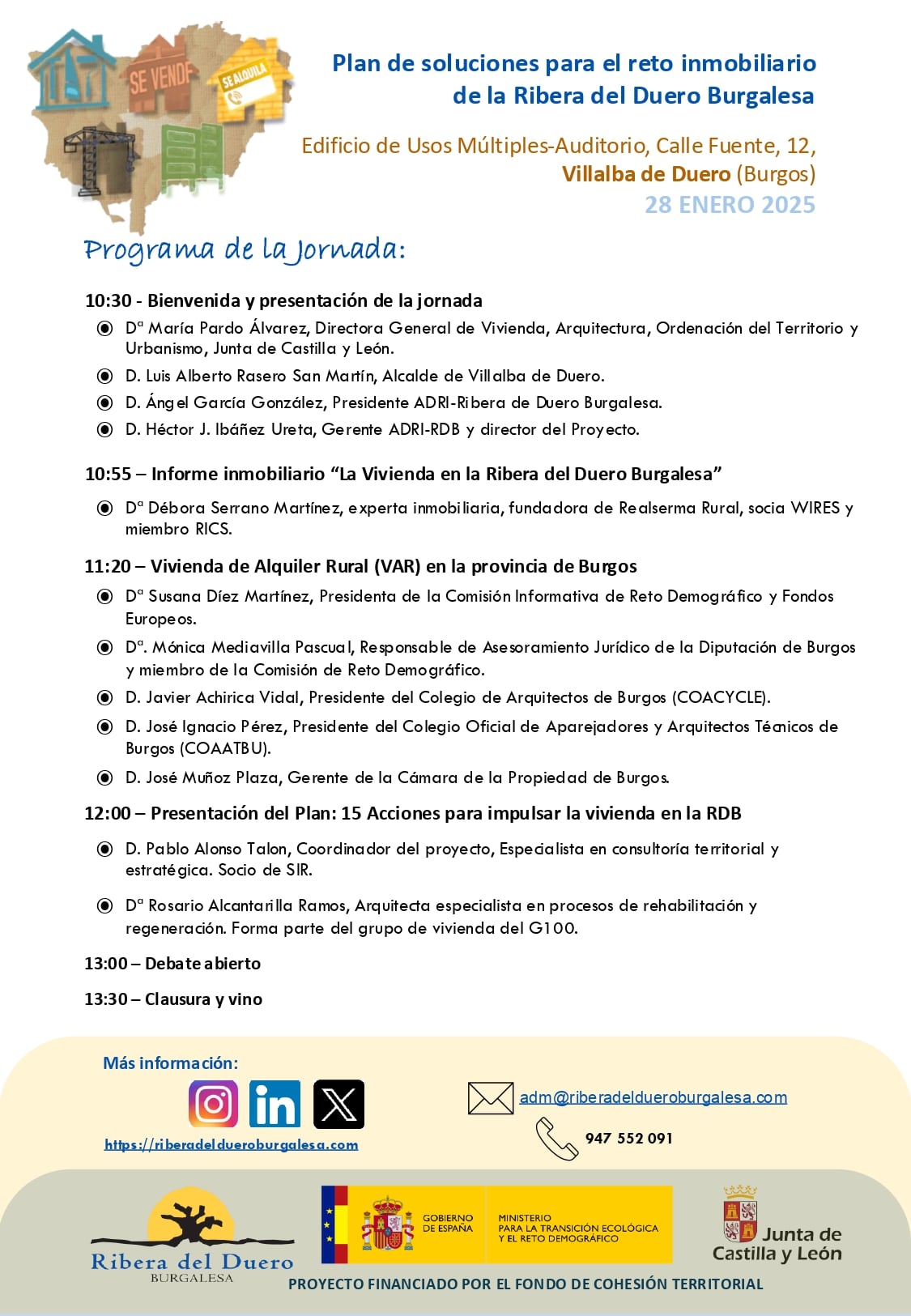 Programa de la jornada