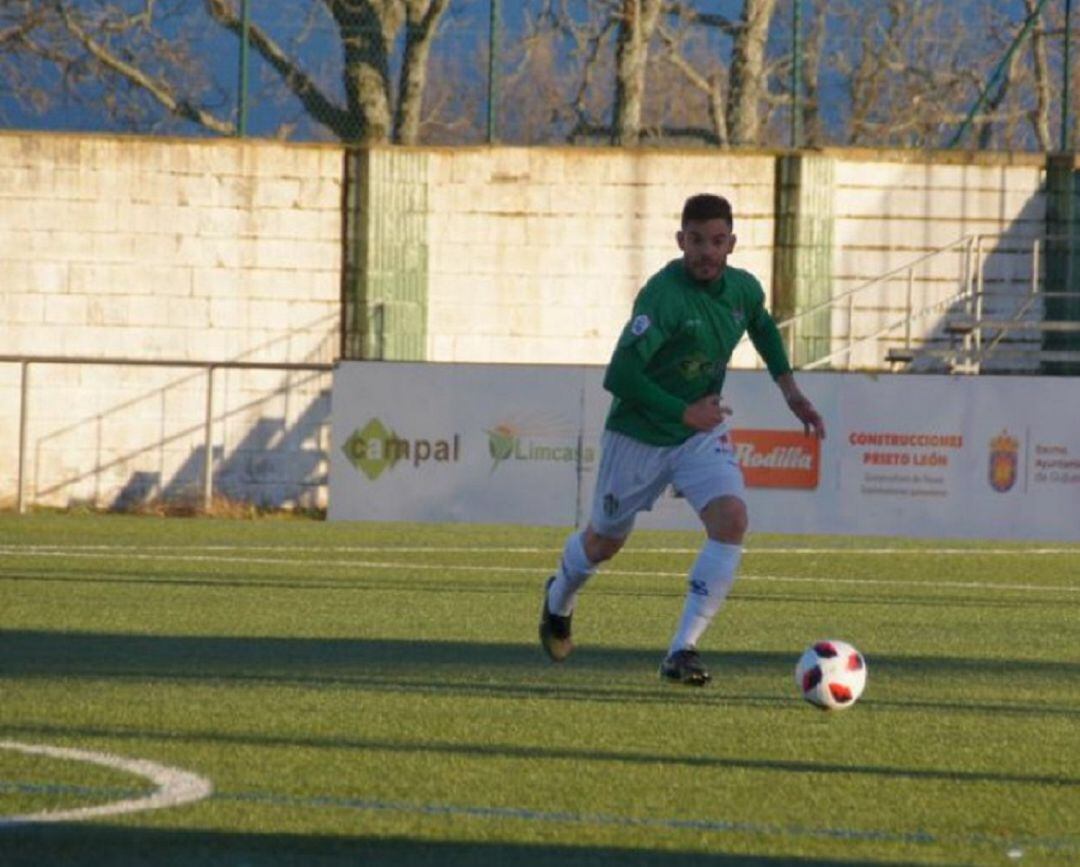 Muñoz en un partido.