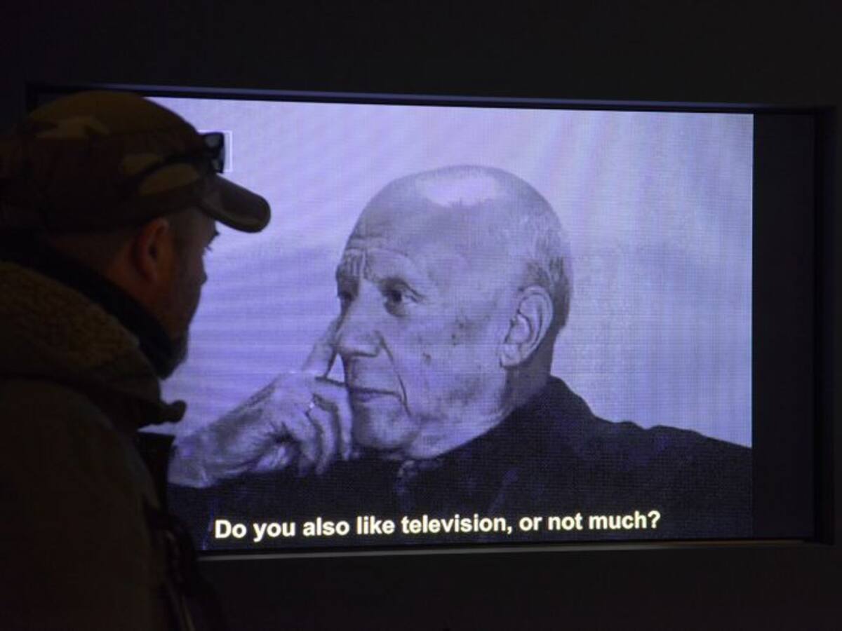 La impronta que la televisión causó en Picasso
