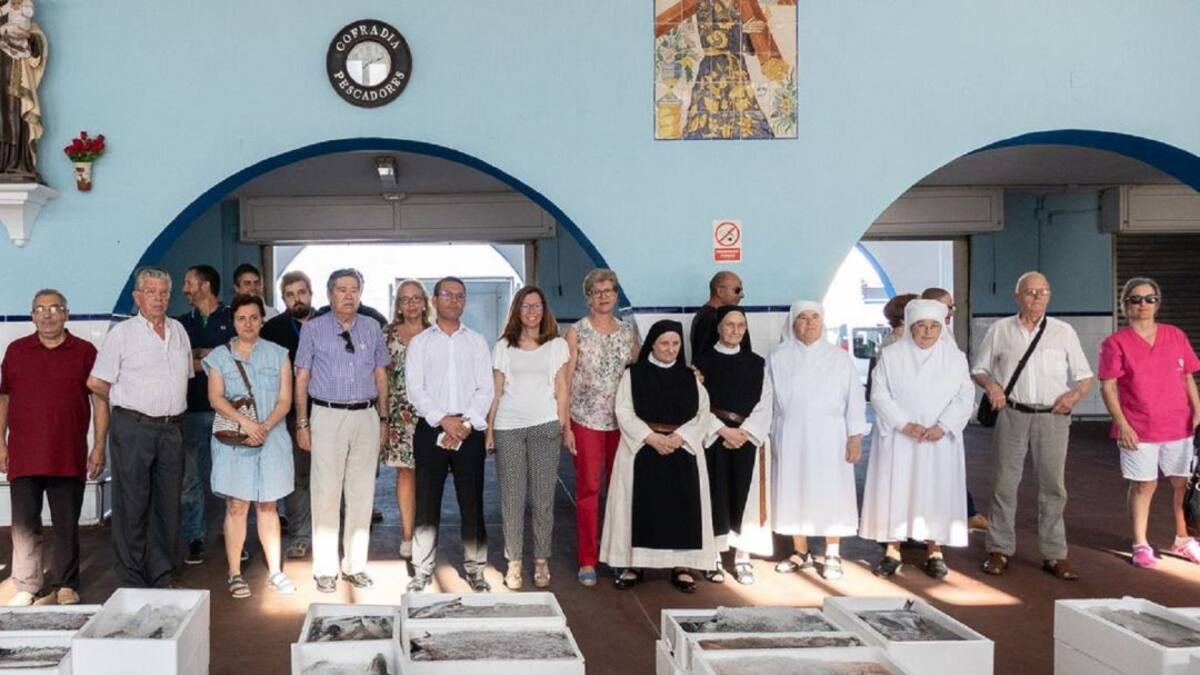 Lotes de pescado para los centros benéficos de Cartagena