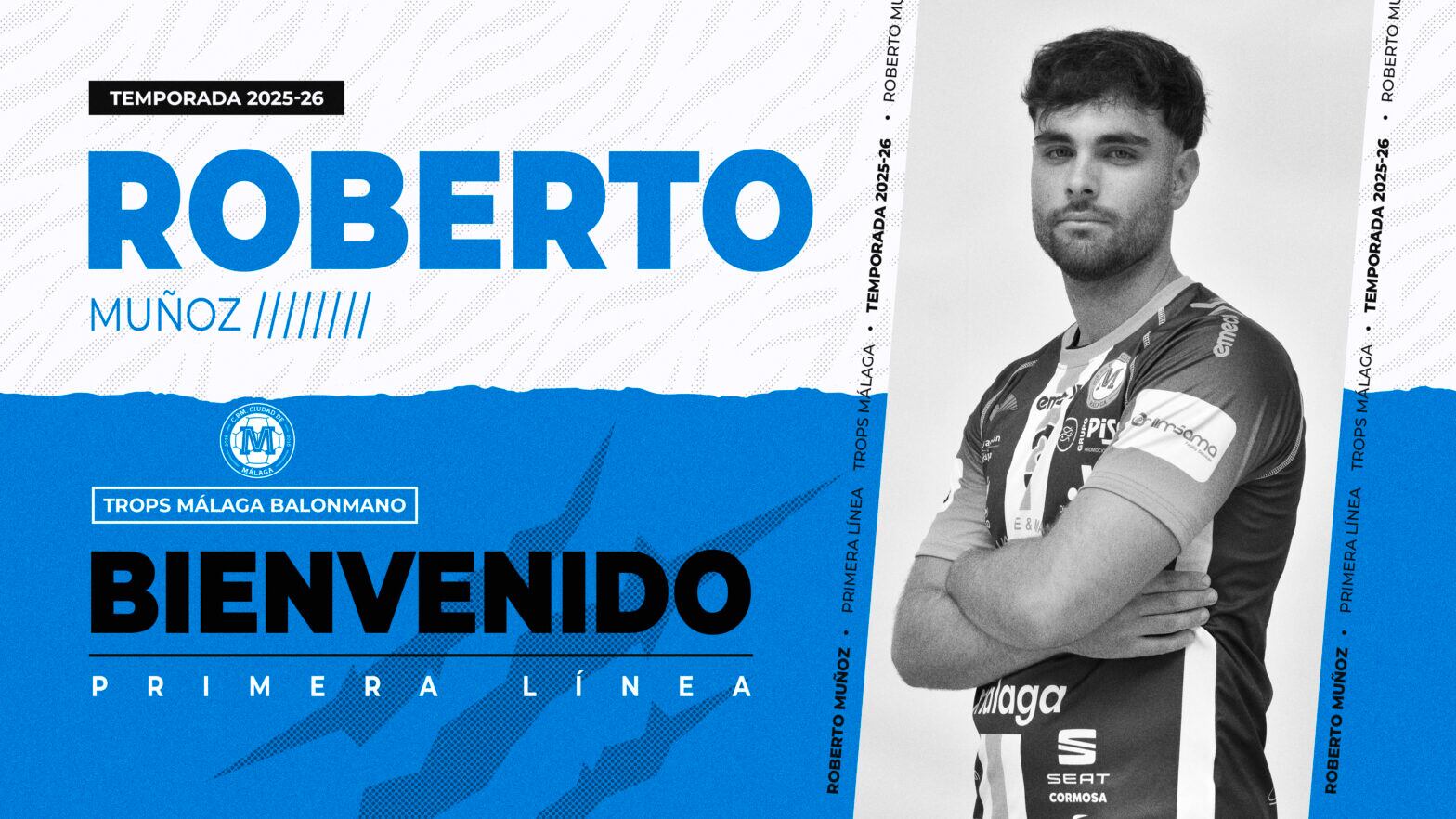 Roberto Muñoz, nuevo fichaje del Trops Málaga