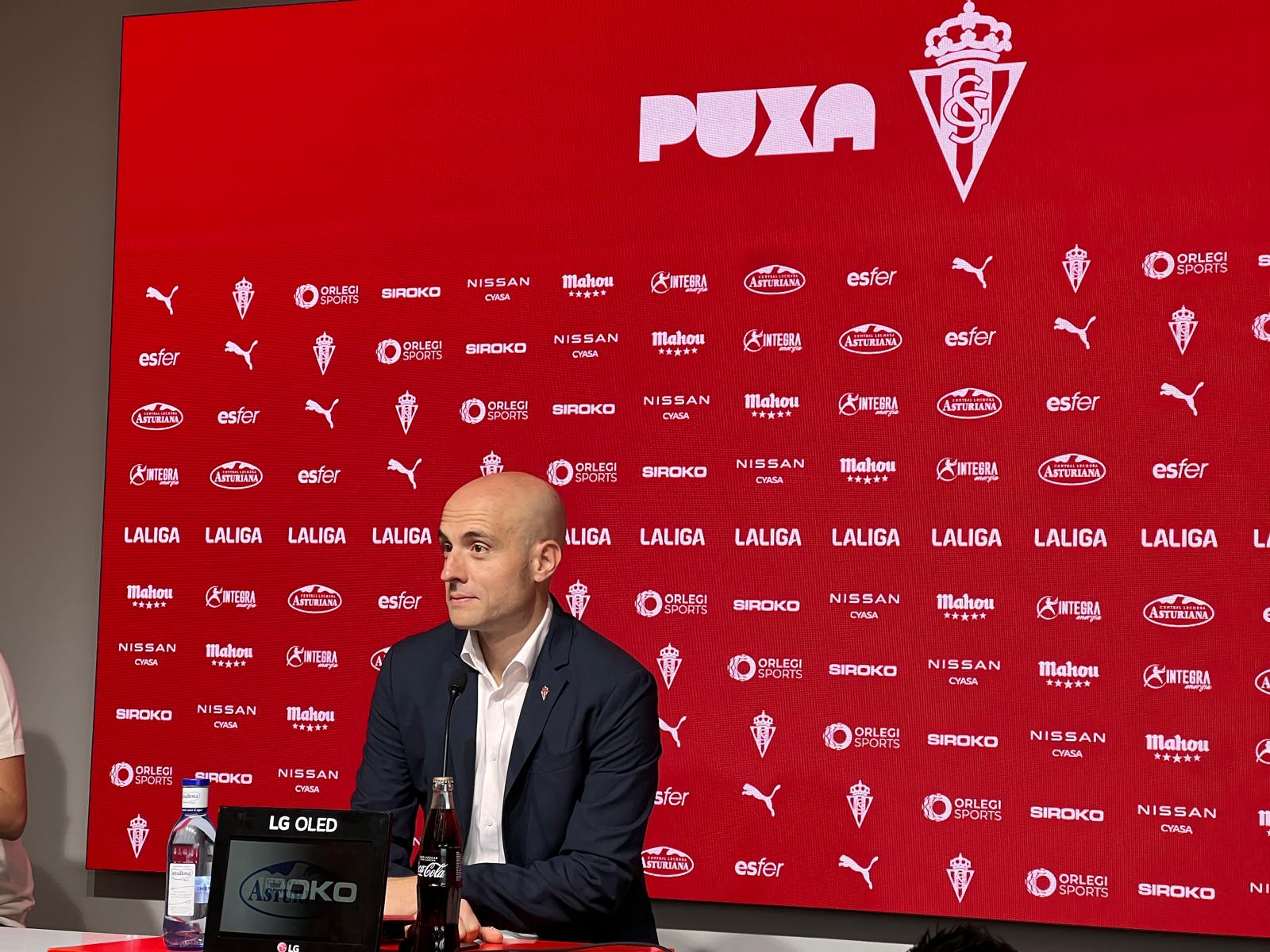 David Guerra durante su comparecencia de este martes.