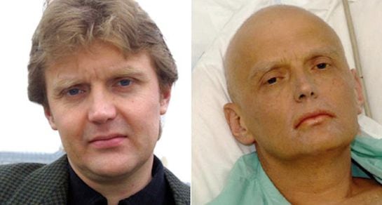 Litvinenko murió envenenado en 2006