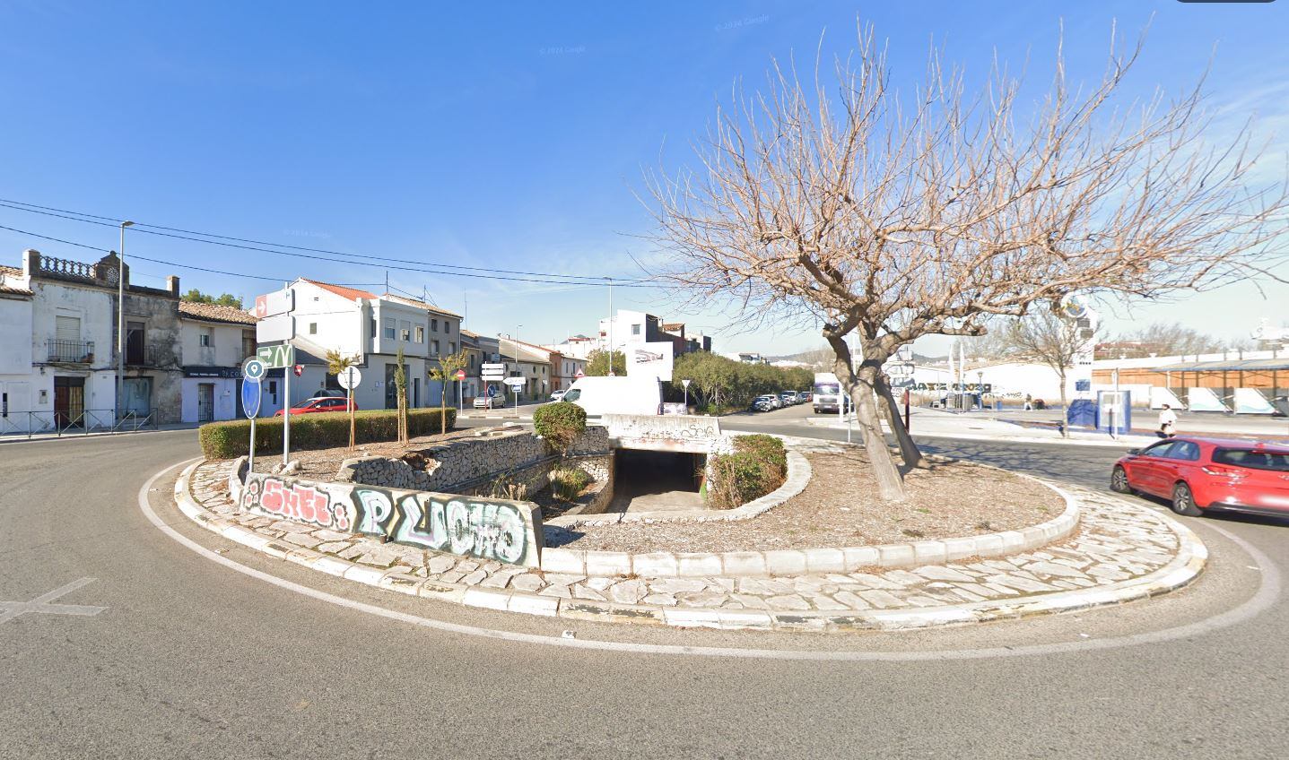 Zona en la que se está interviniendo, en las proximidades de Sanxo Llop