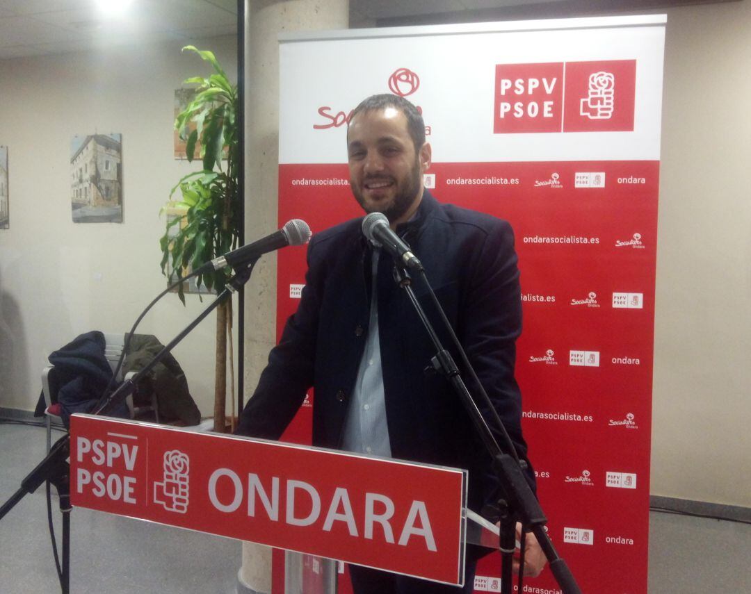 José Ramiro, candidato del PSPV a la alcaldía de Ondara.