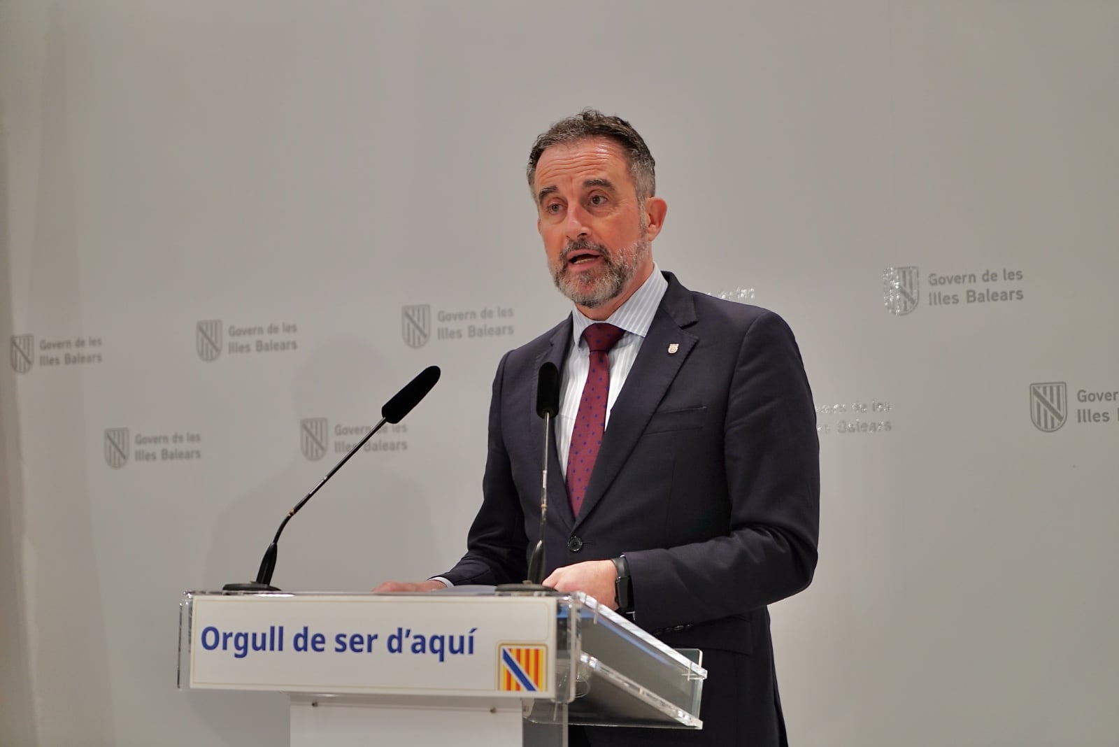 José Luis Mateo, conseller Movilidad. CAIB