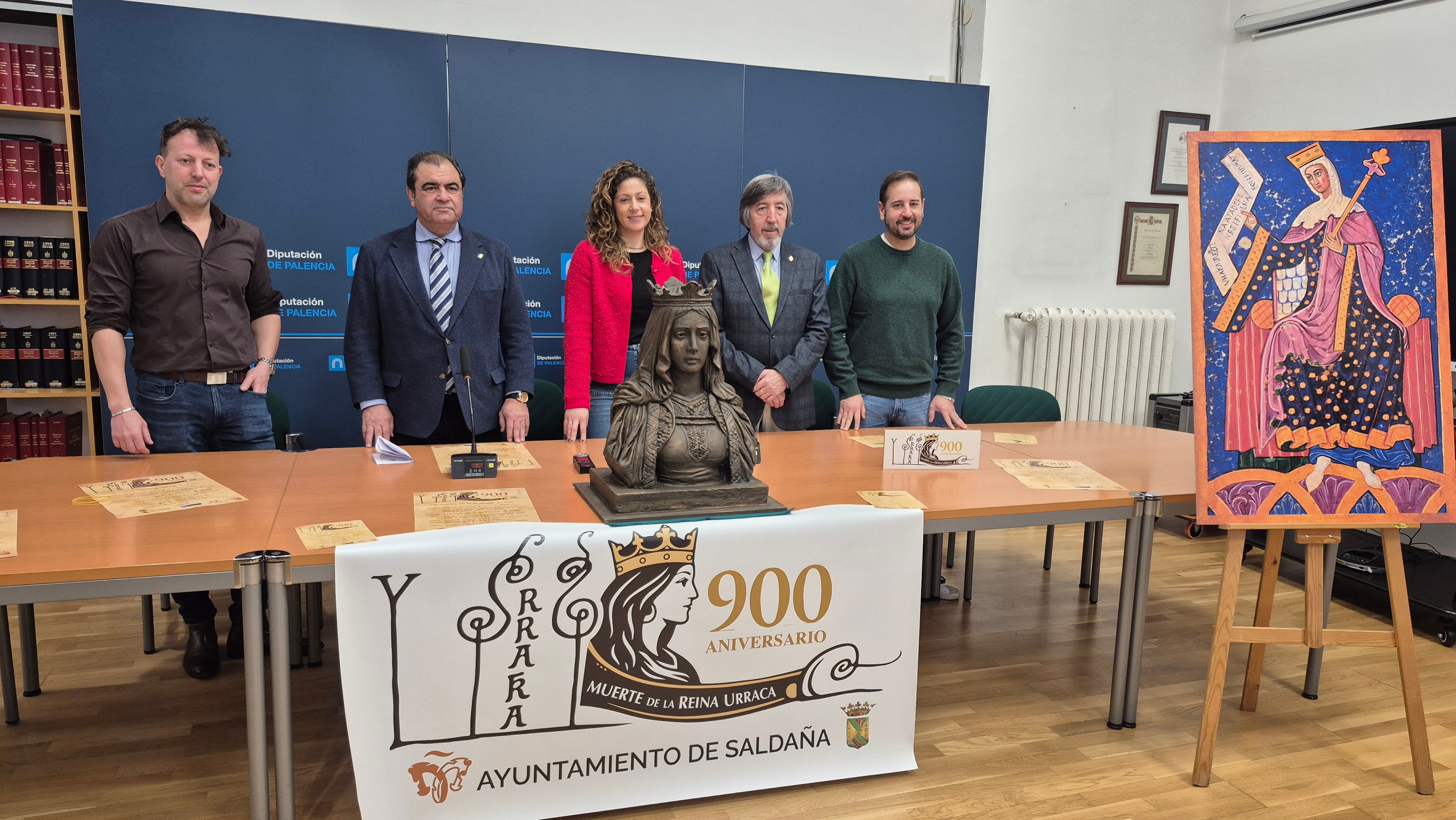 Saldaña reivindica el legado de la Reina Urraca I en el 900 aniversario de su muerte