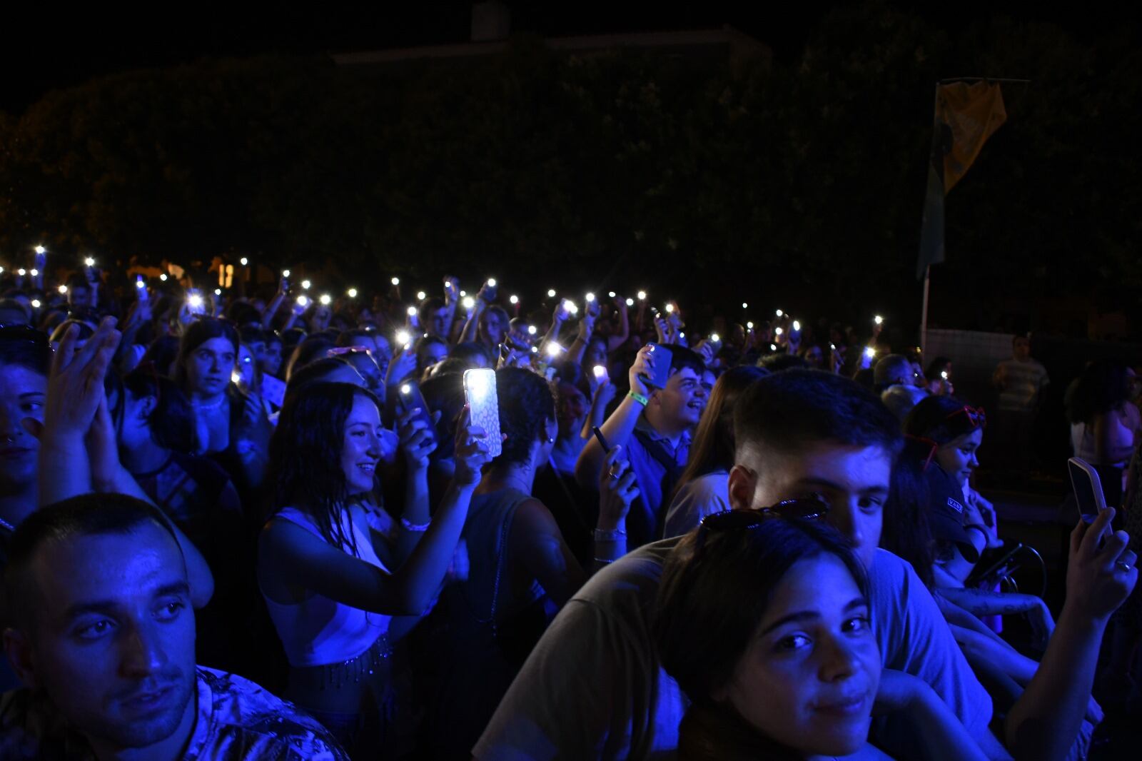 Asistentes al concierto