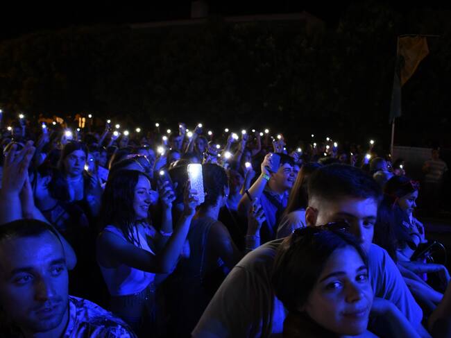 Asistentes al concierto