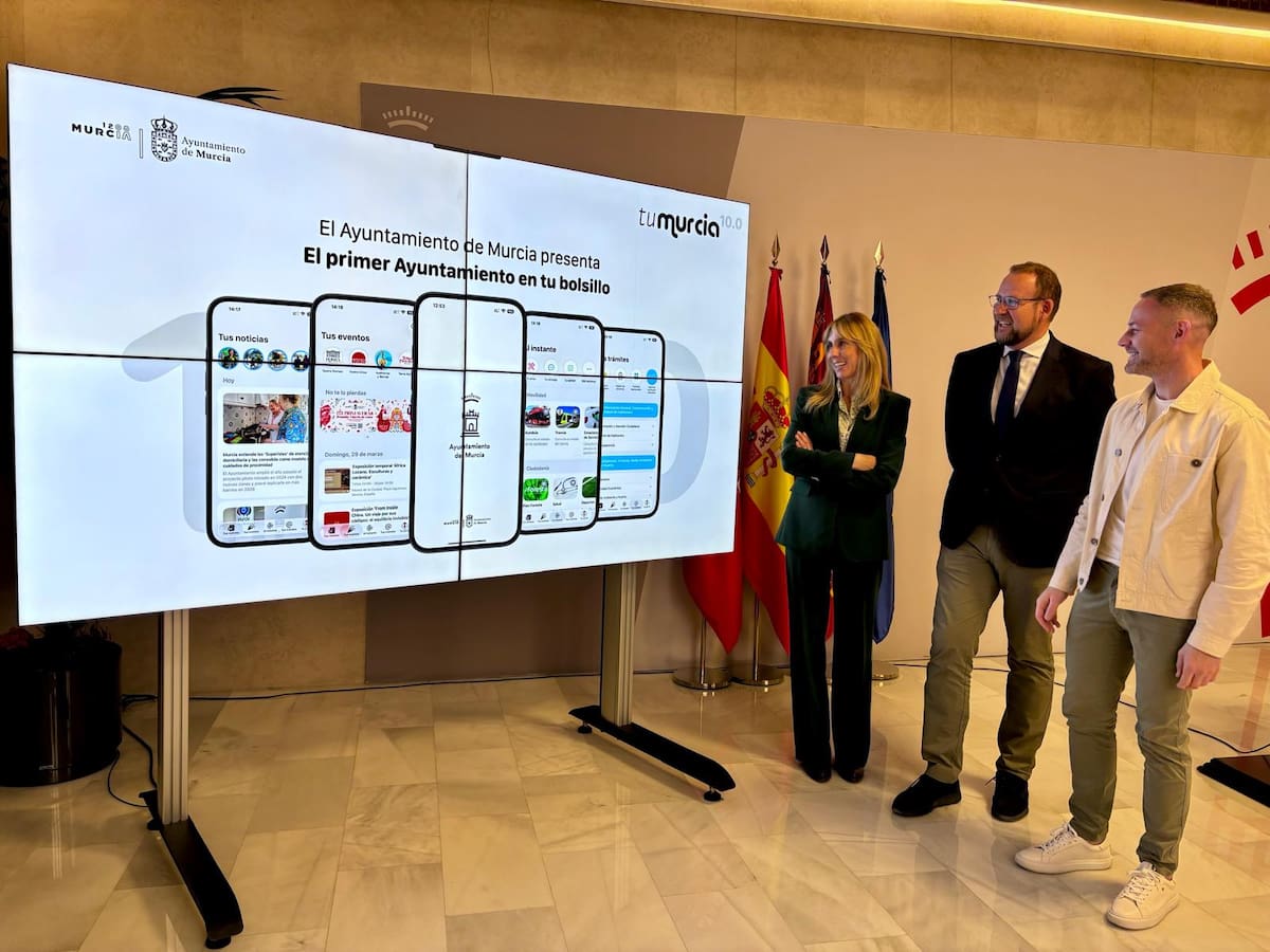 ‘Tu Murcia’ lanza su versión 10.0 e integra más servicios, información en tiempo real y Sede Electrónica nativa