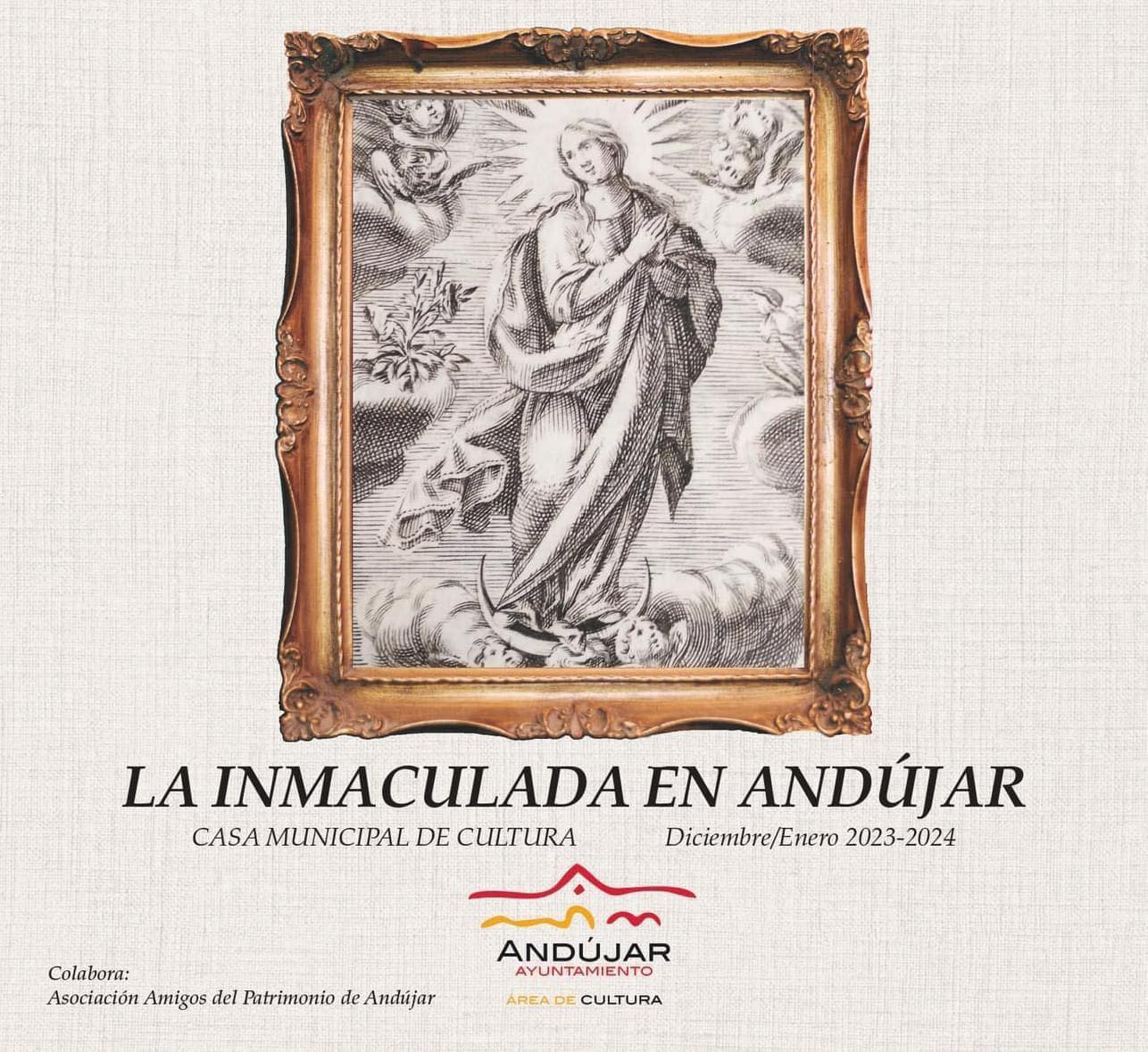 Andújar acoge la exposición de La Inmaculada en Andújar en la Casa Municipal de Cultura