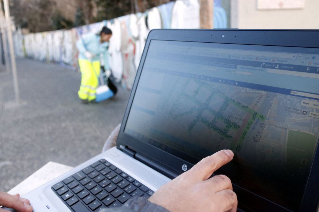 El localitzador amb GPS