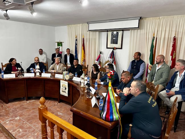 Inauguración en el Ayuntamiento de Casavieja