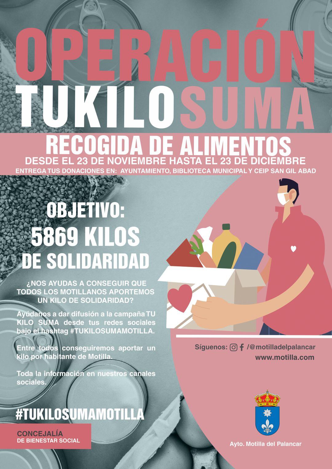 Campaña solidaria &quot;Tu kilo suma&quot;