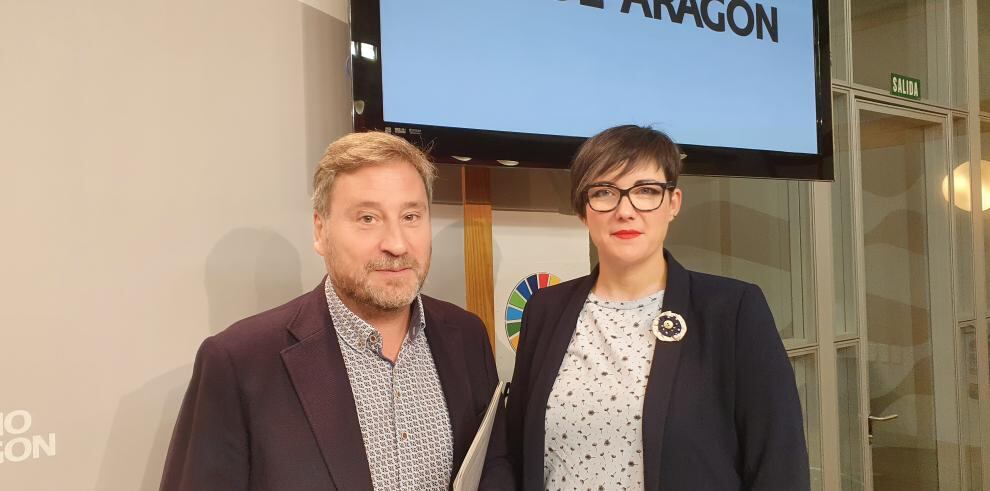 José Luis Soro y Verónica Villagrasa.