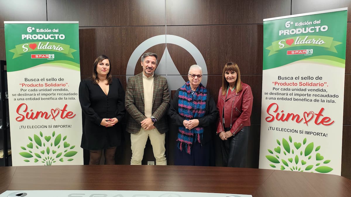 SPAR Lanzarote entrega 13.000 euros recaudados en la sexta edición de su campaña “Producto Solidario”