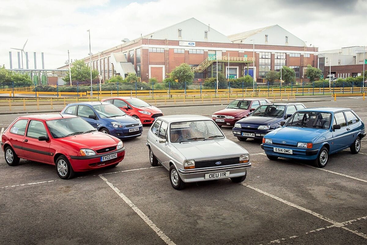 Las 7 generaciones de Ford Fiesta