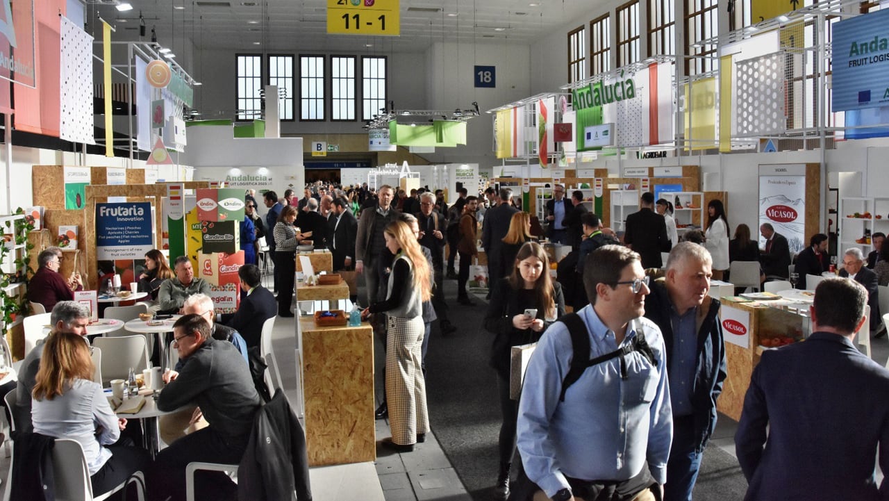 Foto de archivo de la presencia de cooperativas granadinas en Fruit Logistica (Berlín)