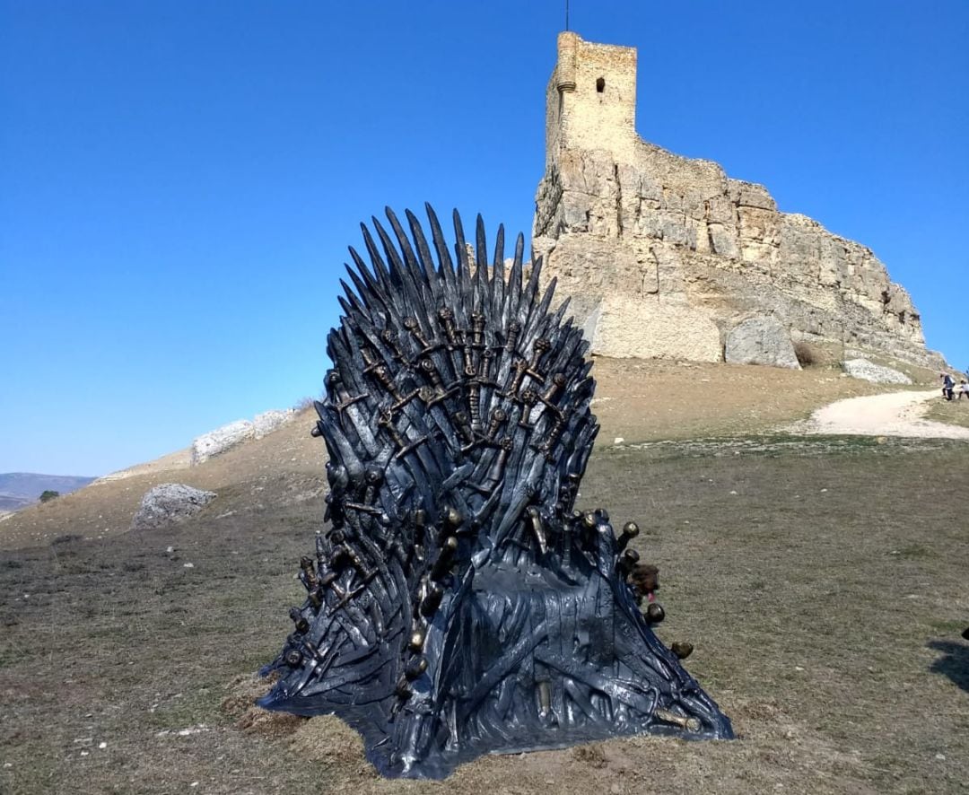 Trono de Juego de Tronos en Atienza