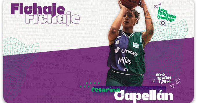 Cesarina Capellán, fichaje del Unicaja Mijas/ UNICAJA PHOTO PRESS