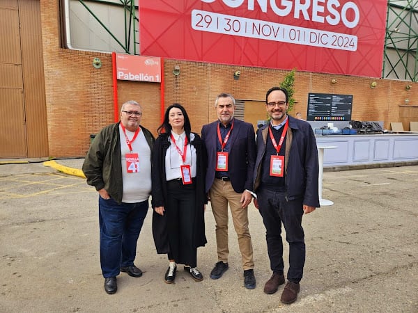 La roquetera Anabel Mateos entra en la Comisión Ejecutiva Federal del PSOE.