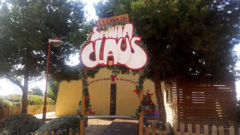 Casa de SAnta Claus en Alicante