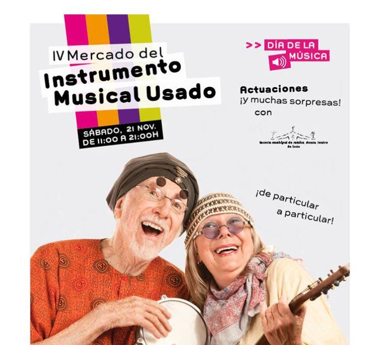 Imagen publicitaria del Mercado del Instrumento Musical Usado