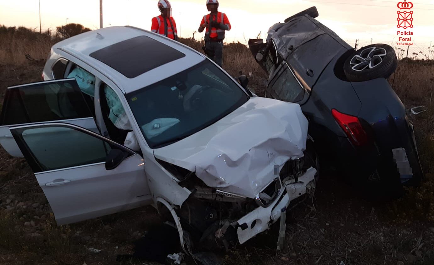 Fallece el joven herido de gravedad en un accidente de tráfico de Caparroso