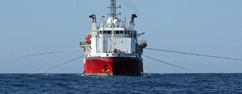 Un vaixell de Seabird Exploration.