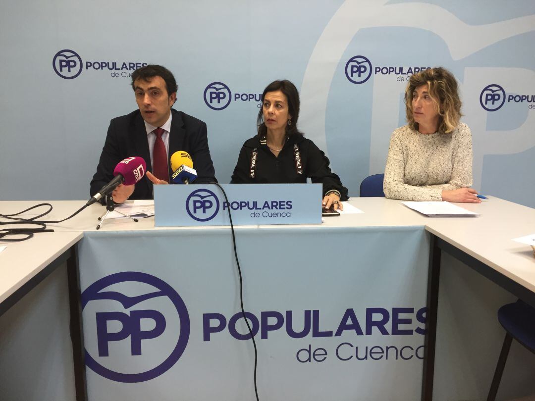 Concejales del Grupo Popular en rueda de prensa