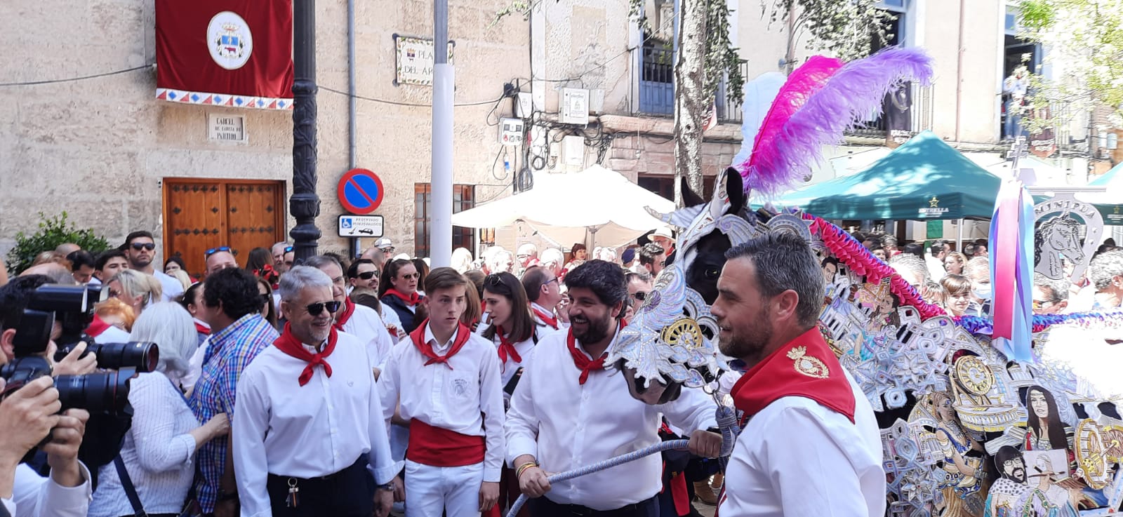 El presidente autonómico, Fernando López Miras, y el alcalde de Caravaca, José Francisco García, también estuvieron en el especial Hoy por hoy Región de Murcia desde Caravaca de la Cruz