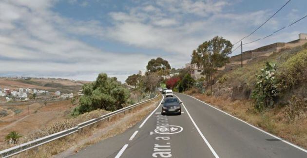 Zona de la carretera donde ocurrió el atropello mortal