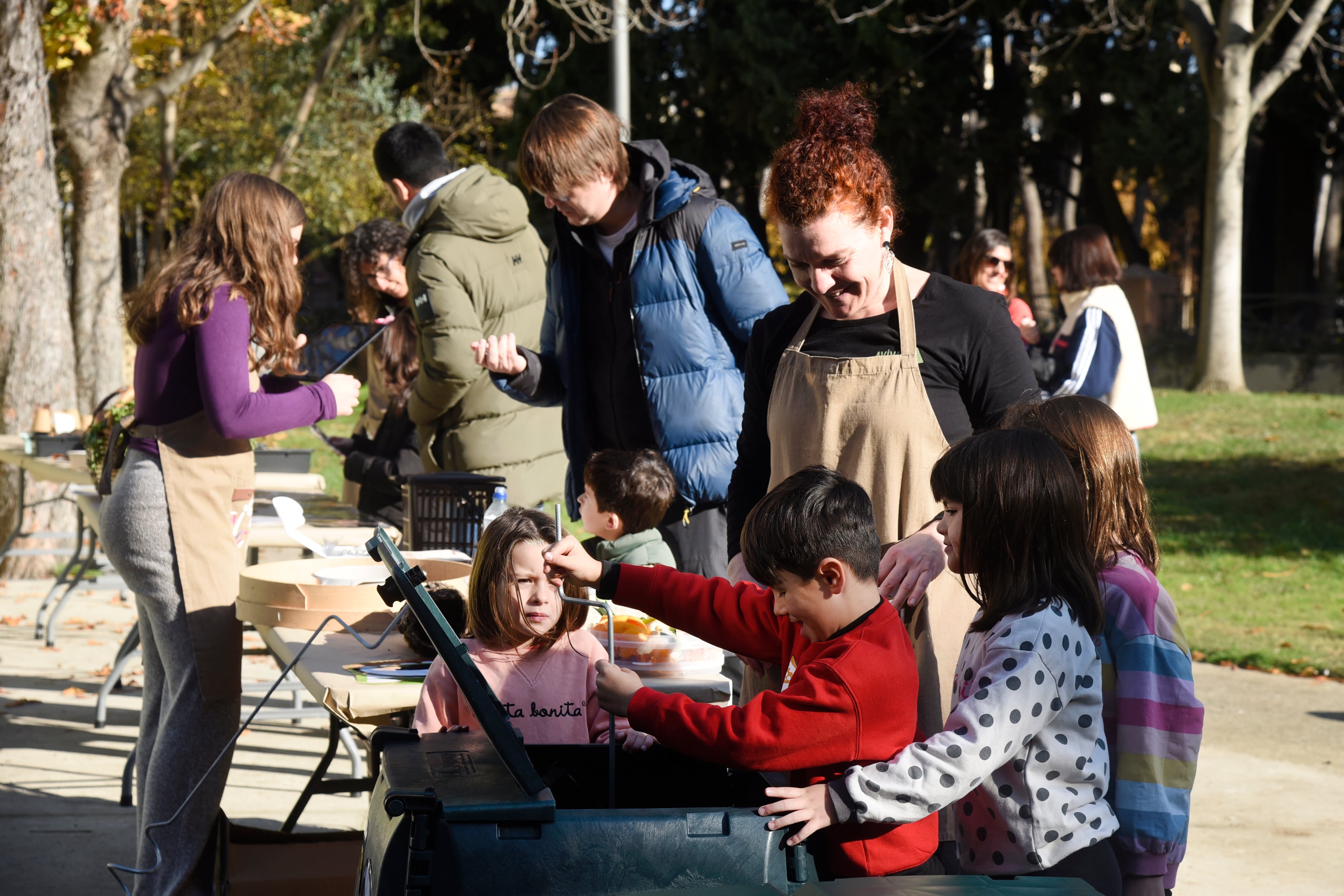 Últimas actividades de concienciación del contenedor marrón en Huesca