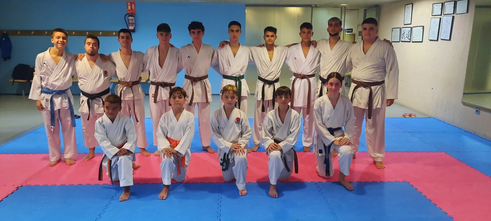 Representación jerezana en el torneo de karate