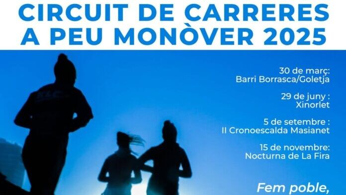 Monóvar pone en marcha el Circuito de Carreras a Pie