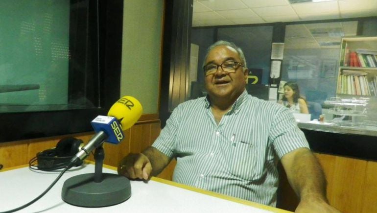El pregonero 2016 entrevistado en los estudios de Radio Tarancón
