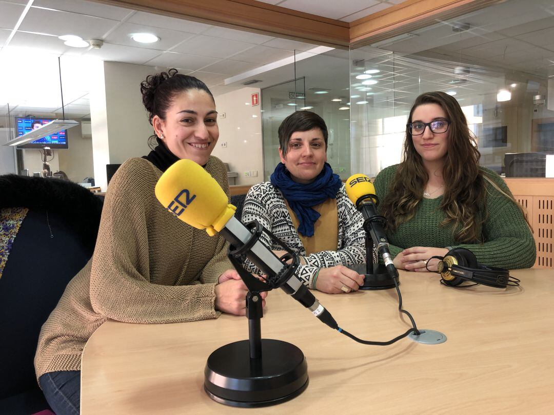 Laura Artacho, Guiomar Bertran i Yolanda Serrano